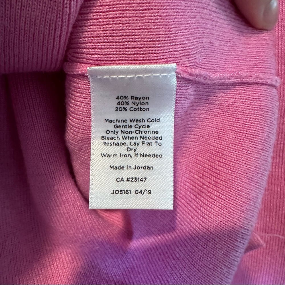 Talbots V Neck Split Side Sweater Pullover - image 3